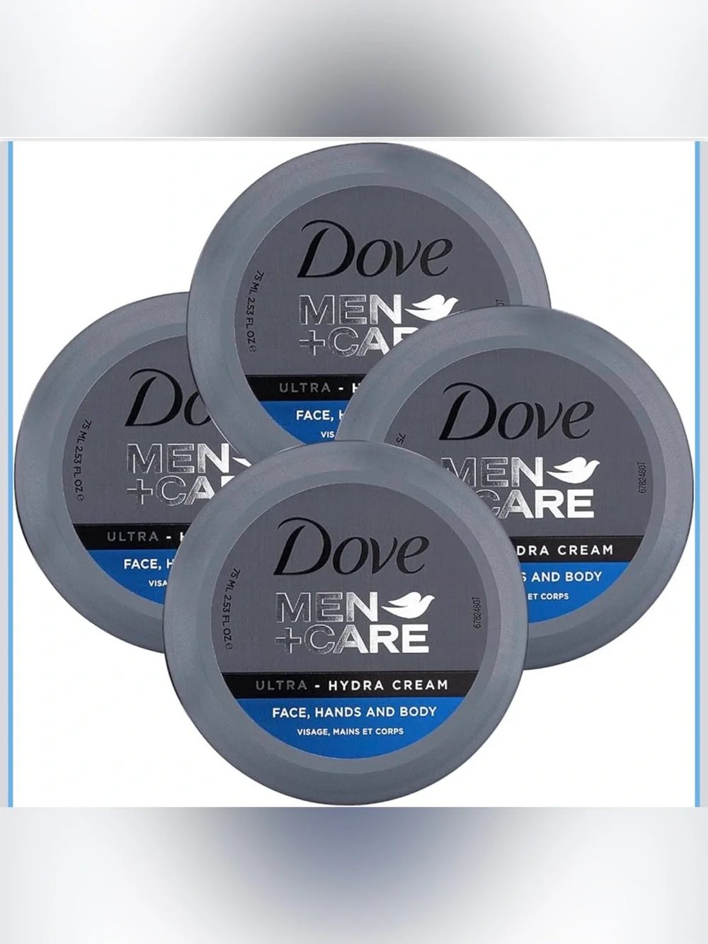 Dove Men+Care Ultra Hydra Cream – Face, Hands & Body | 2 for $5